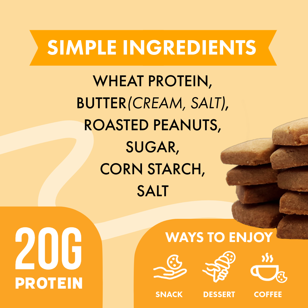 Salted Peanut Butter Cookie Pouches - Box of 6