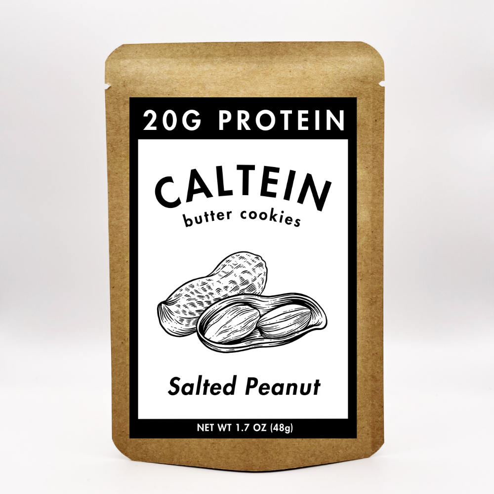Salted Peanut Butter Cookies