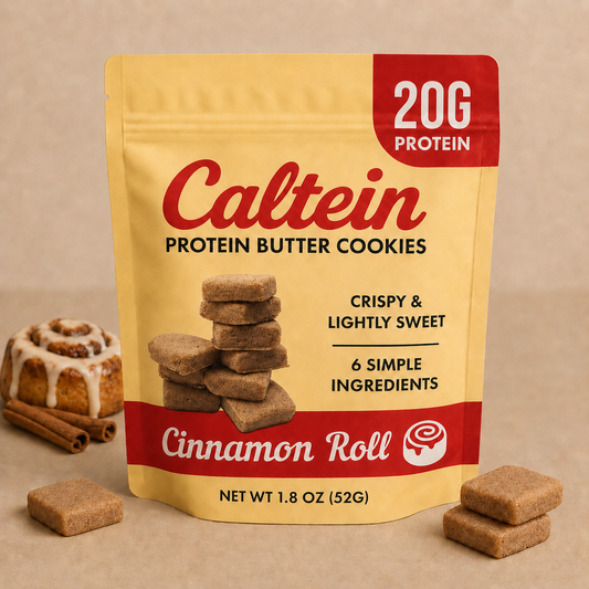 Cinnamon Roll Butter Cookie Pouches - 6 Pack