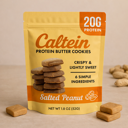 Salted Peanut Butter Cookie Pouches - 6 Pack