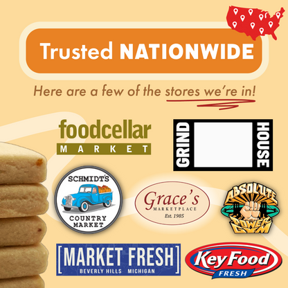 Salted Peanut Butter Cookie Pouches - 6 Pack