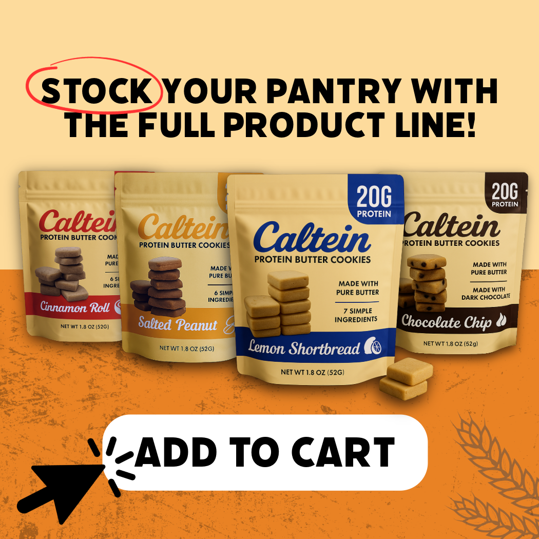 Salted Peanut Butter Cookie Pouches - 6 Pack