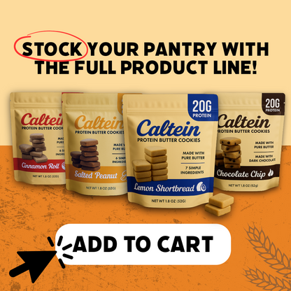 Salted Peanut Butter Cookie Pouches - 6 Pack