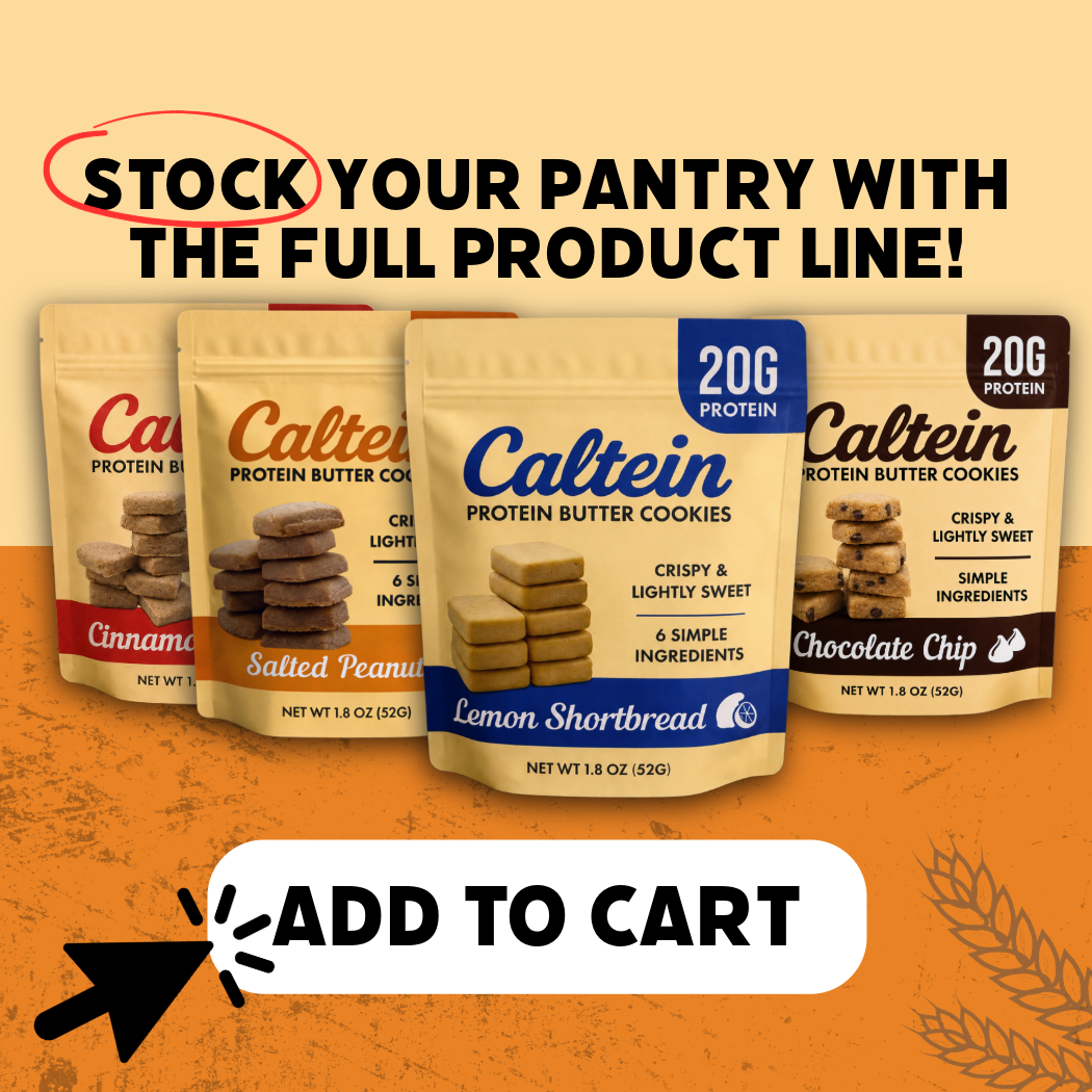 Salted Peanut Butter Cookie Pouches - 6 Pack