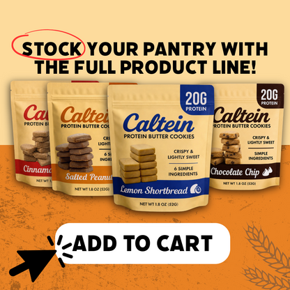 Salted Peanut Butter Cookie Pouches - 6 Pack